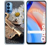 Tumundosmartphone Funda Gel Tpu para Oppo Reno 4 5G diseño Dream Dibujos