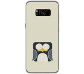 Tumundosmartphone Funda Gel Tpu para Samsung Galaxy S8 Diseño Pingüino Dibujos