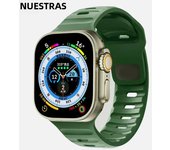 Sport Strap For Apple Watch Ultra band 49mm 45mm 40mm 44mm 42mm 41mm 38mm Silicone Air hole Bracelet iWatch Serie 8 7 6 SE 5 4 3