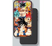 Anime DDragons BBalls Goku For iPhone 15 14 13 12 Mini 11 XS Pro Max X XR 8 7 6 Plus Frosted Translucent Phone Case Cover