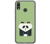 Tumundosmartphone Funda Gel Tpu para Huawei P20 Lite Diseño Panda Dibujos