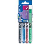 Bolígrafo PILOT Hi-Tecpoint V5 Set2Go, caja de 4