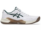 Zapatillas Asics Gel Challenger 14 Clay Blanco Verde Oscuro