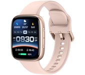 Reloj inteligente con pantalla AMOLED HD, frecuencia cardíaca, oxígeno en sangre, salud, Bluetooth, información de llamadas, reloj multideportivo (2025)