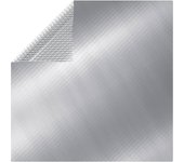 Cubierta de PISCINA RECTANGULAR PE Plisado 600x400 cm