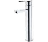 Imex Roma BDR001-3 grifo monomando de lavabo con caño alto en latón cromado