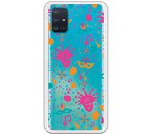 Funda compatible con Samsung Galaxy A51 - Carnaval Pattern 1