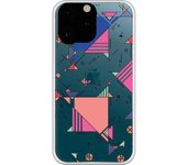 Funda compatible con iPhone 13 Pro Max - Geometric bluerose