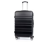 DAM Maleta Trolley extensible, en material ligero ABS de alta resistencia. Cerradura numérica, 4 ruedas giratorias 360°. 50x30,5x76,5 Cm.
