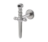 1pcs Surgical Steel Ear Studs Lip Labret Rings Ear Tragus Helix Cartilage Lobe Man Punk Gothic Earrings Body Piercing Jewelry