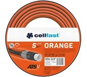Manguera de Jardín ATSV™ Cellfast, 5 Capas, Resistente a los Rayos UV, Naranja