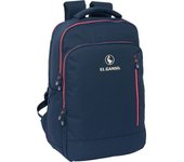 SAFTA - MOCHILA PORTATIL 15-6"+TABLET+USB EL GANSO "CLASSIC" - Mochila para PC con compartimiento Acolchado para su Portatil - Mochila para Portatil Asas Ajustables y Espalda Ergonomica - Mochila PC Diseño Único y Licencia Oficial By EL GANSO "CLASSIC"