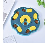 Juguetes De Lógica Para Perros Alimentos Lento Entrenamiento Juego Interactivo Platos De Comida Para Perros Y Gatos Aumenta El IQ Del Perro O Gato