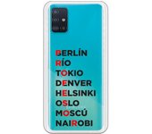 Funda compatible con Samsung Galaxy A51 - Profesor Rojo Clear