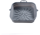 Reusable Liner For Air Fryer Foldable Silicone Tray Oven Baking Tray Clean Silicone Basket Airfryer Pizza Chicken Baking Tool