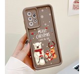 Christmas Snowman Case For Samsung A55 A35 A34 A33 A52 A53 5g A54 A16 A06 5g Cases Galaxy A12 A13 A14 A32 A51 A15 Silicone Cover