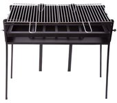 Garcia Barbacoa Doble Parrilla Hierro 80x40 Cm