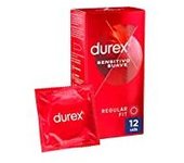 DUREX PRESERVATIVOS SENSITIVO SUAVE 12 UNIDADES