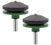 Afilador de cuchara multiusos para cortacesped rotatorio, espadas, azadas, cortacesped, tijeras, hachas y otras máquinas de jardín (C-1)