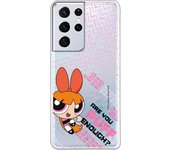 Funda original compatible con Samsung Galaxy S21 Ultra - S30 Ultra - The Powerpuff Girls Puff Enough?