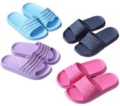 Chanclas Mujer Piscina Sandalias Mujer Verano Comodas Chanclas Playa Mar Baño Zapatillas Casa Transpirable Chanclas de Goma EVA Color Puro TALLA 36-41