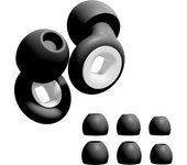 HUAK 1set Reusable Silicone Ear Plugs+ Extra Coverage, Perfect For, Swimming, sleeping, learning, Concert, Motorcyclists & More