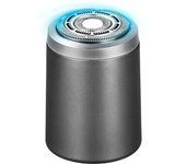 maquina de afeitar hombre,Mini Afeitadora Eléctrica Hombre En Seco y Húmedo, Recargable Máquina de Afeitar Barba, Afeitadora Rotativa Inalámbrica, Afeitadora Eléctrica Portátil, Afeitadora en seco y húmedo