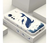 Fantasy Whale Phone Case For Xiaomi Mi 13 12 11 Lite 12T 11T 10T Poco F5 X5 X4 X3 Pro F3 Redmi Note 12 11 Pro Plus 11S 10S Cover