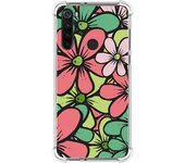 Funda Silicona Antigolpes para Xiaomi Redmi Note 8T diseño Flores 02 Dibujos