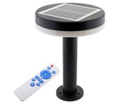 LEDBOX Farola LED Solar VILLA 200mm, CCT, 3000-4000-6000K. Iluminación exterior LED, Farolas de jardín