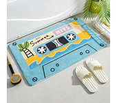 Cassette Music Tape Doormats Retro Classic Bath Mat Home Rug Non-Slip Carpet Bedroom Toilet Bathroom Kitchen Mats For Floor