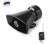 Car ccessories 12V Speaker 130dB Wireless Electronic Siren Loud Car Warning Alarm Police Fire Siren Horn Loudspeake