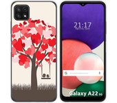 Funda Silicona para Samsung Galaxy A22 5G diseño Pajaritos Dibujos