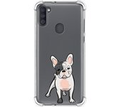 Funda Silicona Antigolpes para Samsung Galaxy A11 / M11 diseño Perros 06 Dibujos