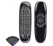 Voice Air Mouse C120 2.4G RF Smart Remote Control 7 Color Backlight Wireless Mini Keyboard for Android TV Box