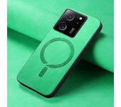 Case for Xiaomi 14 Ultra Magsafe Case Wireless Charge Leather Back Funda for Xiaomi 14 13 13T Pro Luxury Cover Poco X6 F5 M6 Pro