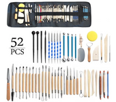 Pottery Clay Sculpting 8-62Pcs Tools Set Kit Smoothing Wax Carving Ceramic Tools Polymer Shapers Modeling Carved Tool Sculpture
