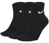 Calcetn NIKE U NK EVERYDAY LTWT ANKLE 3PR SX7677 010 Negro