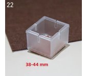 16Pcs Silicone Chair Leg Floor Protectors with Non-slip Felt  Furniture Cups for Hardwood Floors Protect Floors from Scratches