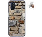 Tumundosmartphone Funda Gel Tpu para Oppo A52 / Oppo A72 diseño Ladrillo 03 Dibujos