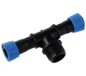 Te Rosca Macho 1/2" - Cinta Ø16 Click 3 unidades Aqua Control