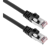 Cable de red ethernet Cat. 6a FTP de 2 m de color negro - BeMatik