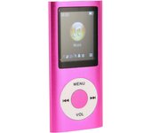 Reproductor de Mp3 con Bluetooth Rosa Aleación de Aluminio 1.8 Pulgadas