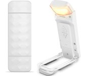 Rechargeable Reading Light with 3 Color & 5 Brightness, Adjustable Angles Portable Book Lamp for Bed,30 Mins Timer for Kids Room