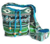 Tejido Jacquard - Mochila peq. Teal