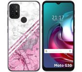 Funda Gel Tpu para Motorola Moto G10 / G20 / G30 diseño Mármol 03 Dibujos