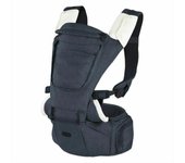 Mochila Portabebé Chicco Baby Carrier Hip Seat Denim + 0 Años
