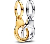 Pandora Charm Colgante Divisible Esposas que se abren Pandora Moments 763435C00 , para Mujer