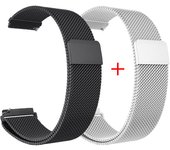 2 Pack 18mm 20mm 22mm Milanese Strap For Xiaomi Watch S4 S3 S2 S1 Active Pro Mi Watch 2 Pro Color 2 Band Magnetic Loop Bracelet