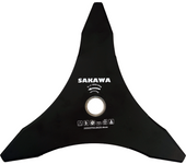 SAKAWA Disco Desbrozadora 3 Puntas 255 Mm de Acero para Desbrozadoras de 3 Mm de Espesor